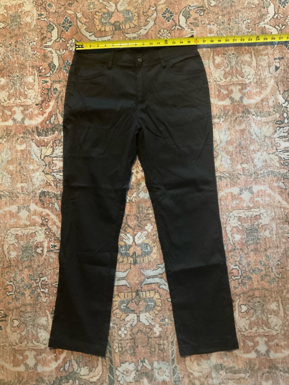 Prana Straight Leg Pants in Black